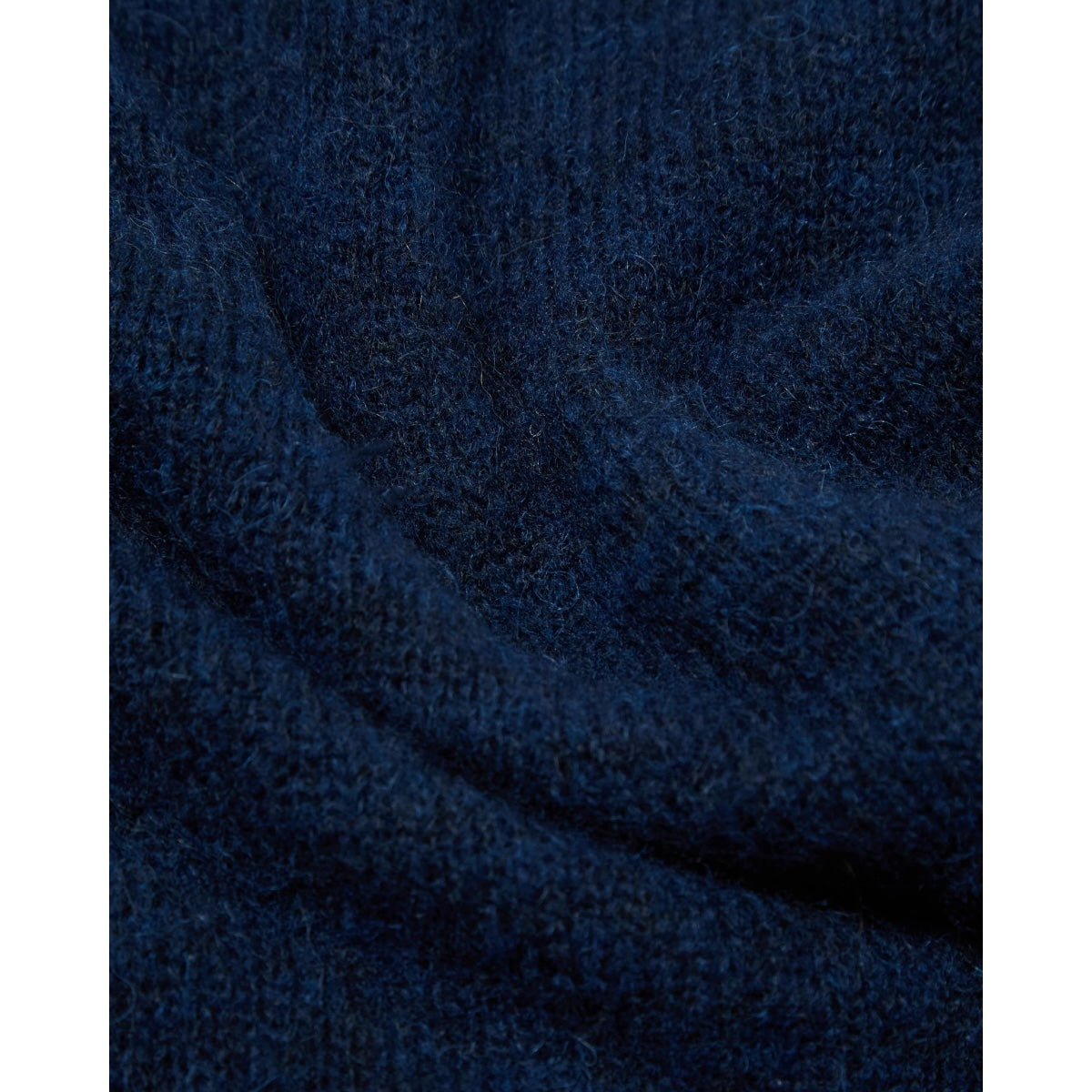 Universal Works Lyon Crew Alpaca Knit navy