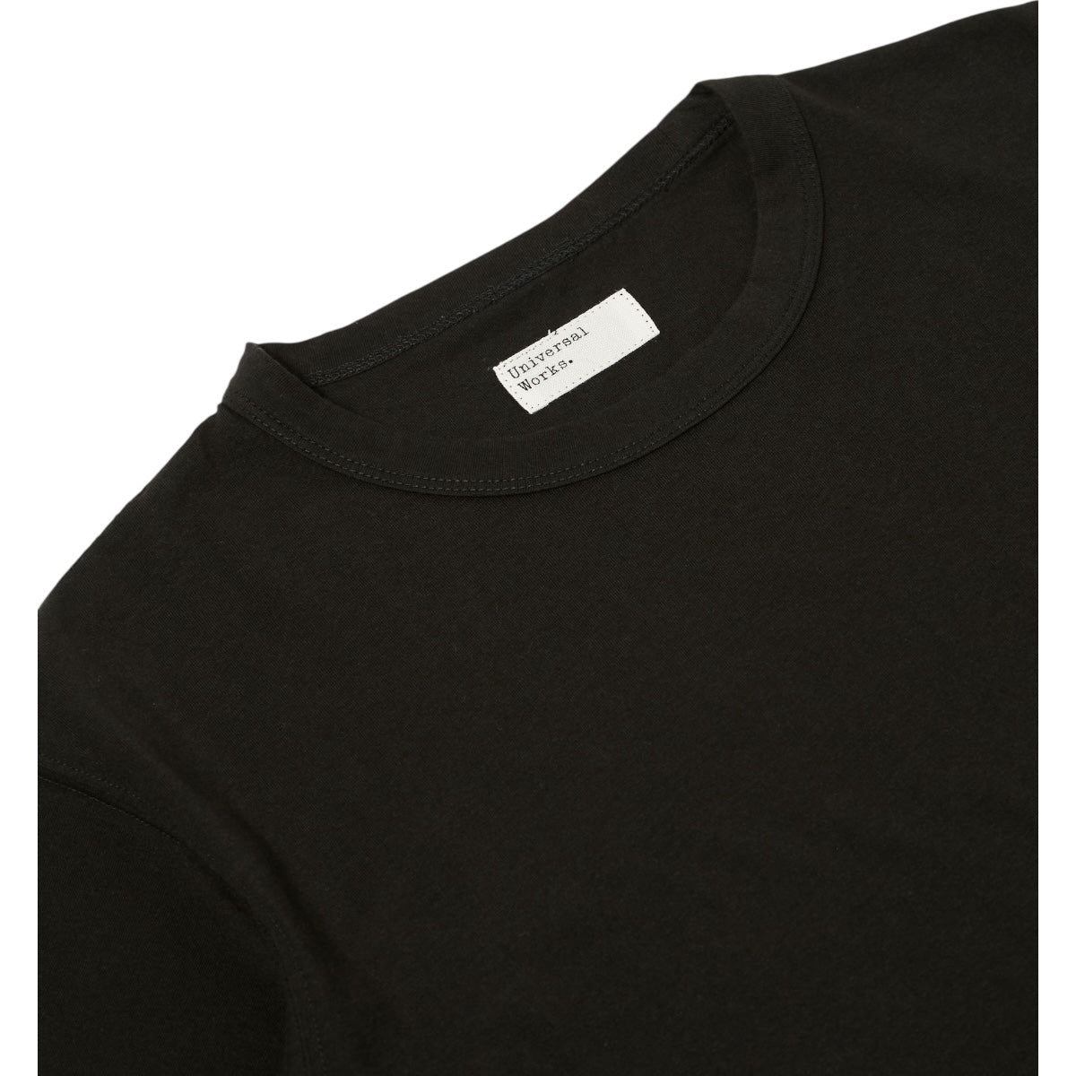 Universal Works Core Tee Single Jersey black