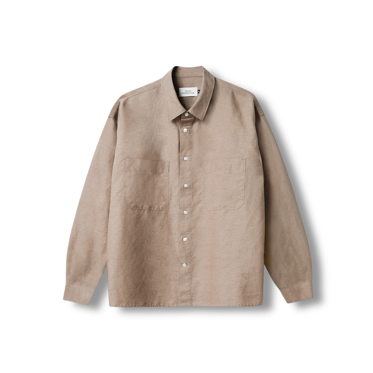 About Companions Dario linen walnut