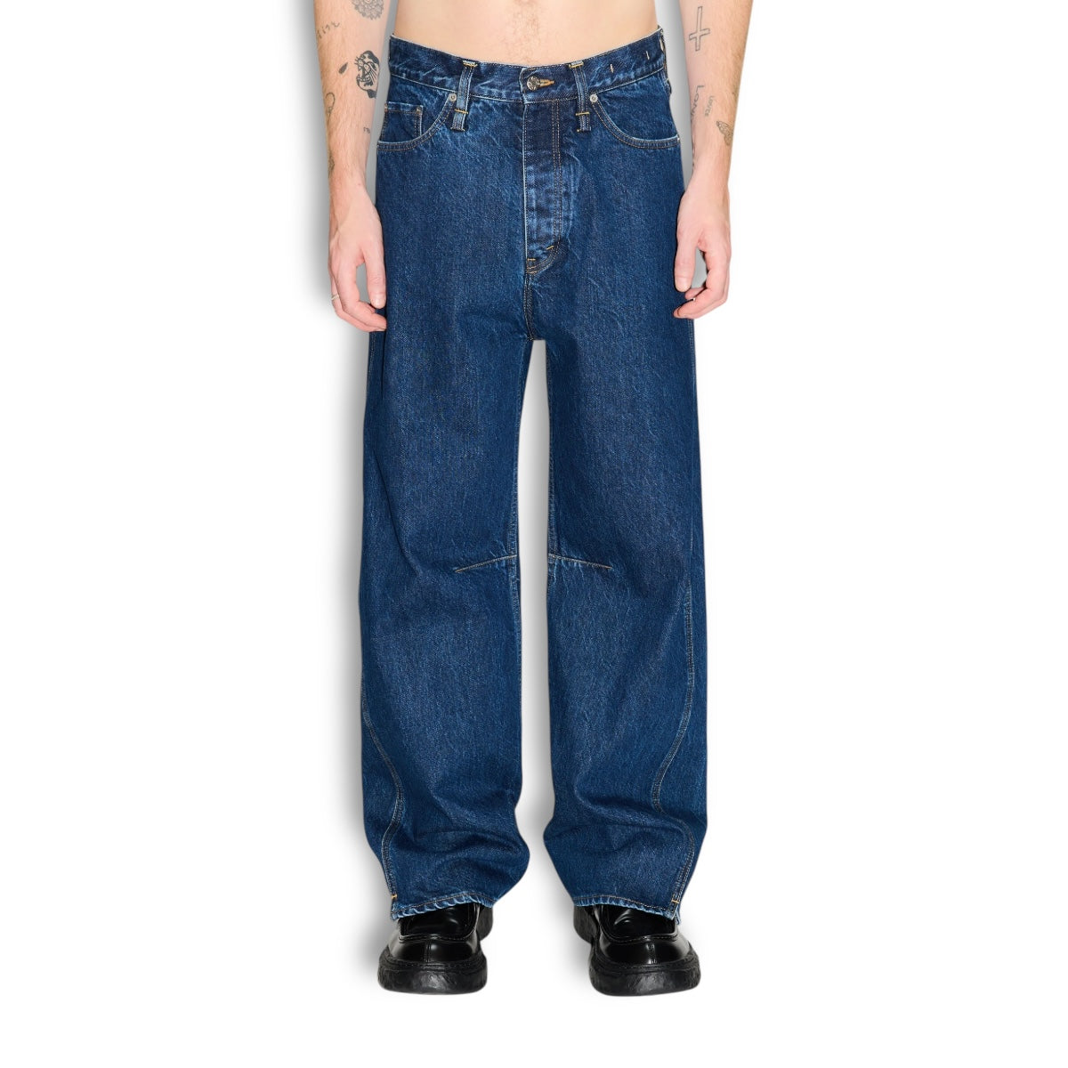 Hope Skew Jeans dk indigo wash