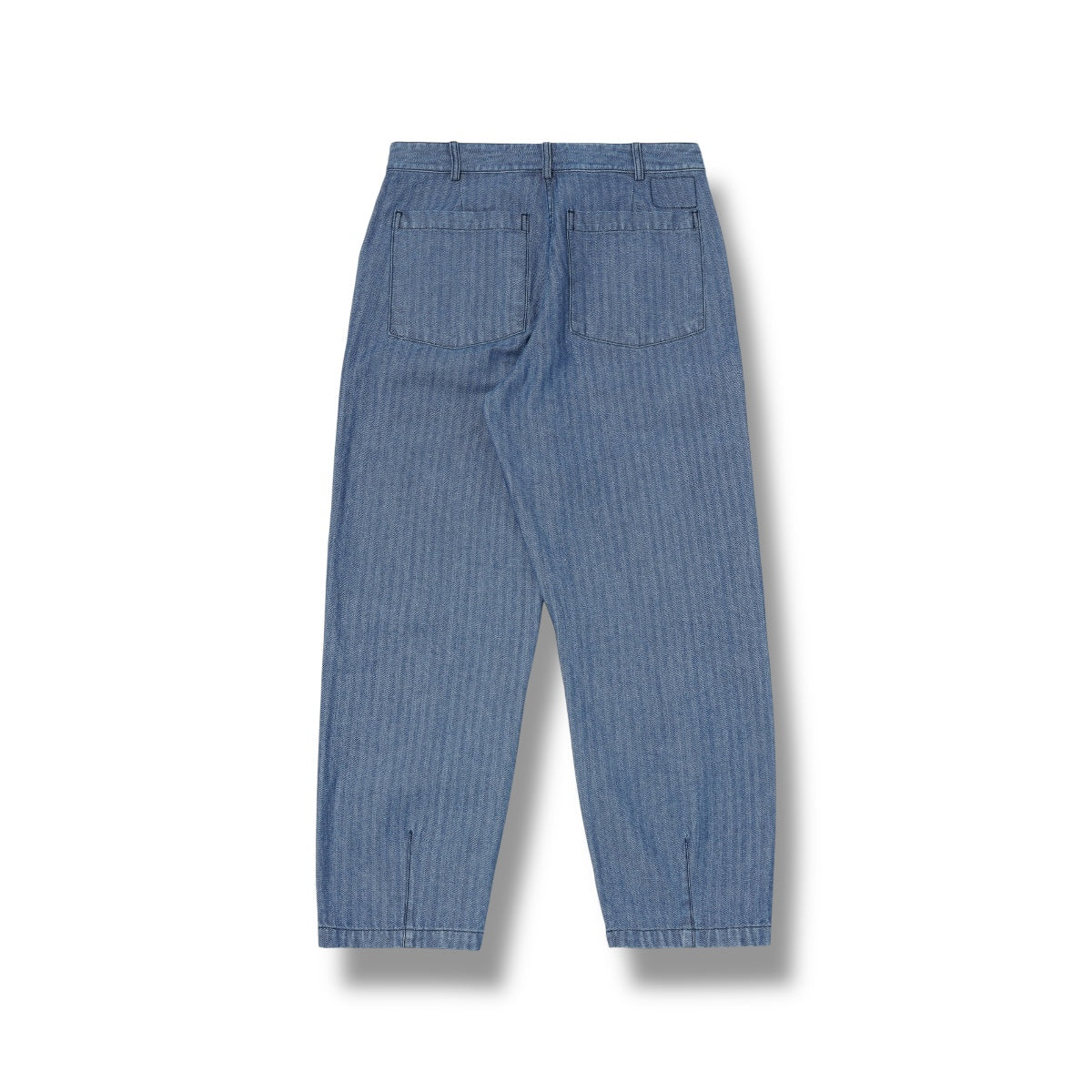 Universal Works Utility Pant Denim Herringbone indigo