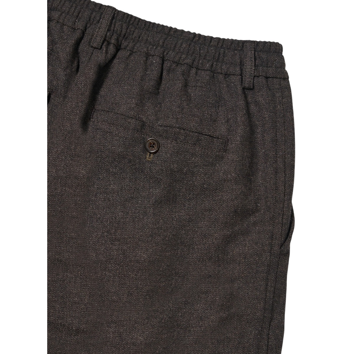 Universal Works Pleated Track Pant Upcycled It Tweed brown