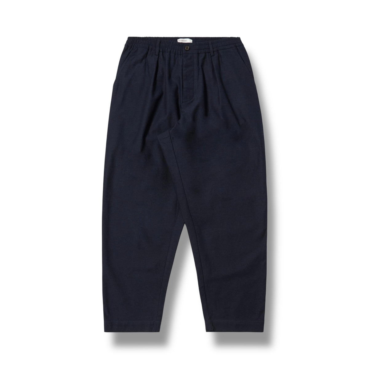 Universal Works Pleated Track Pant Lucca Suiting navy