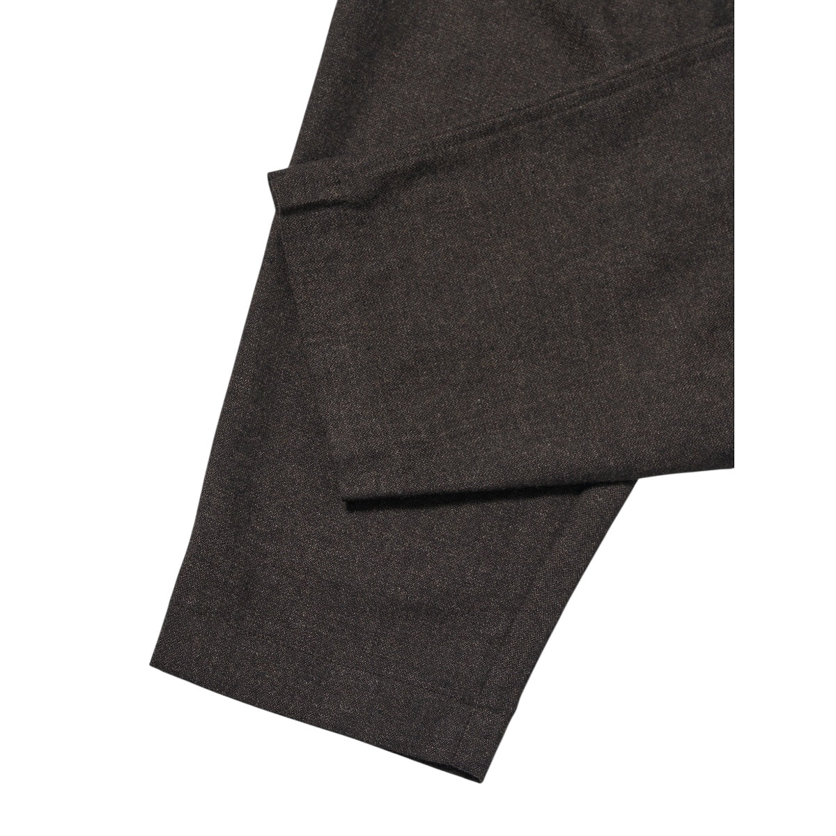 Universal Works Pleated Track Pant Upcycled It Tweed brown
