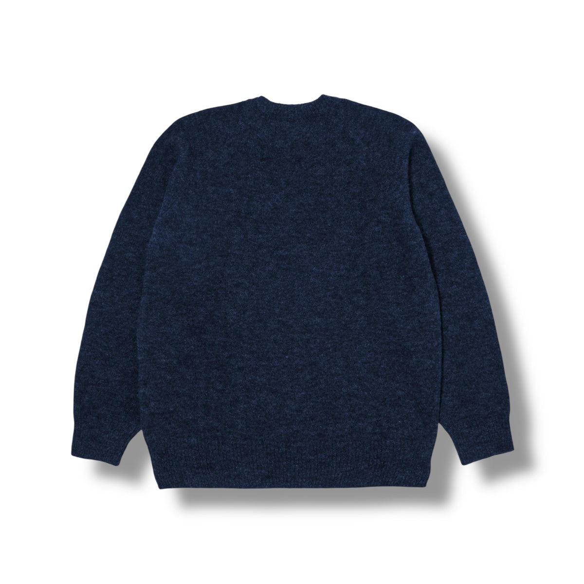 Universal Works Lyon Crew Alpaca Knit navy