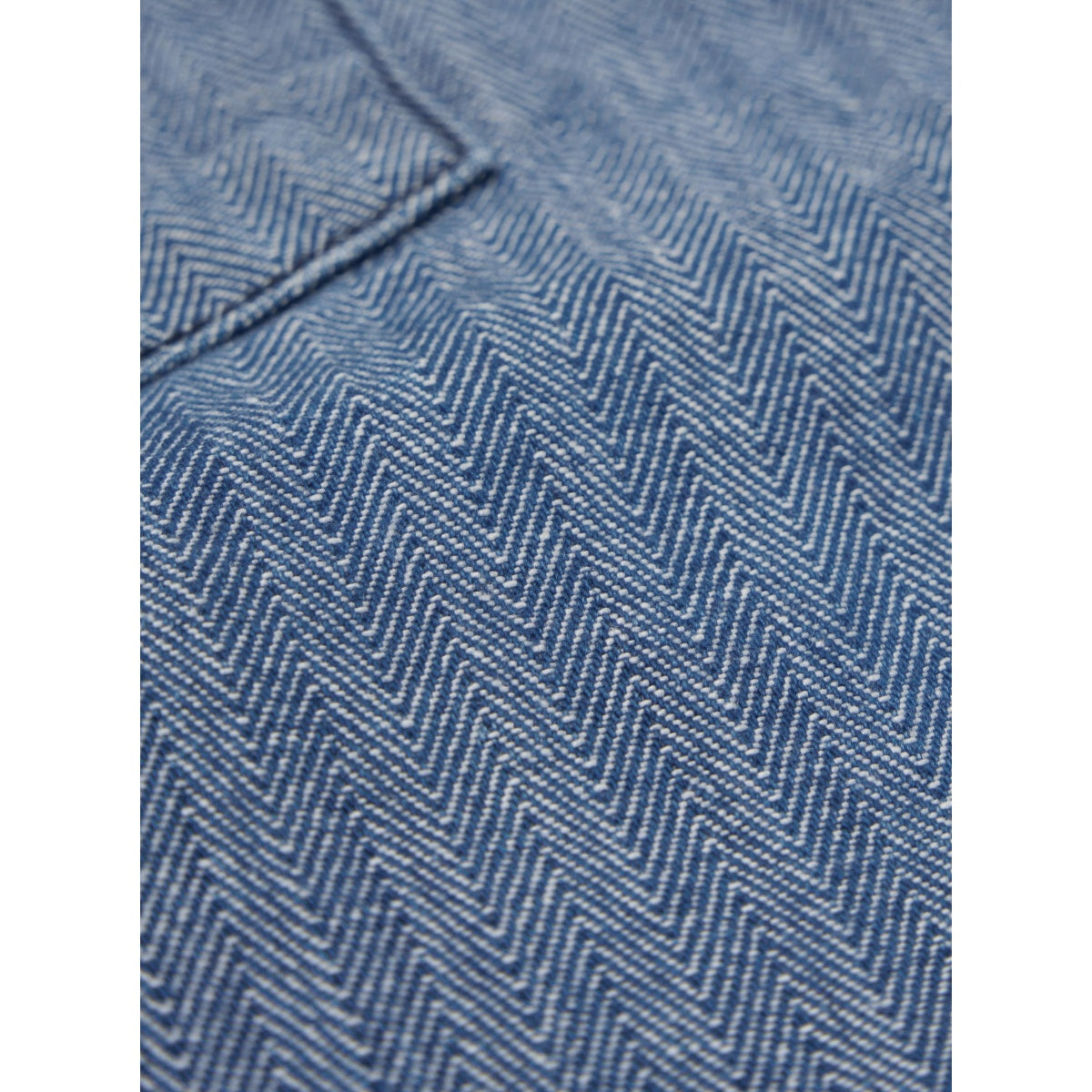 Universal Works Utility Pant Denim Herringbone indigo