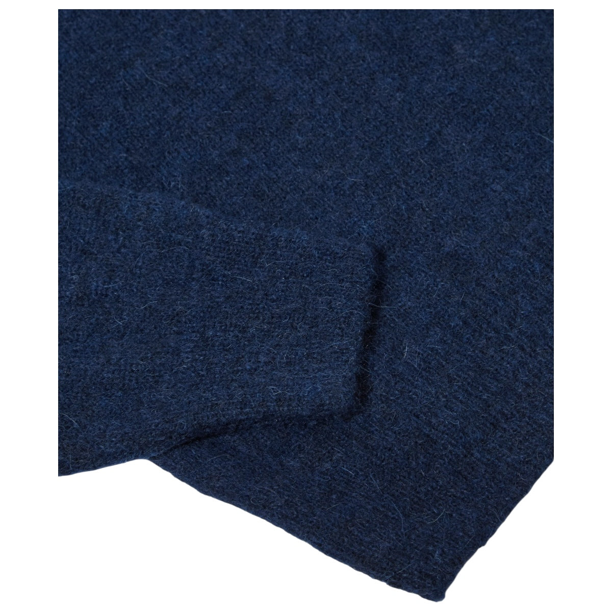 Universal Works Lyon Crew Alpaca Knit navy