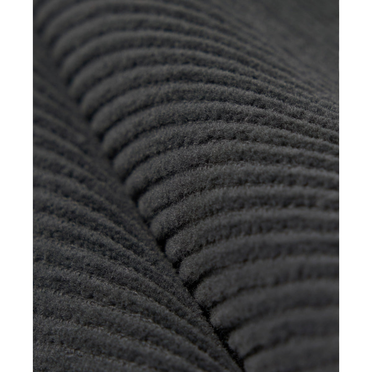 Universal Works Pleated Track Pant Cord charcoal
