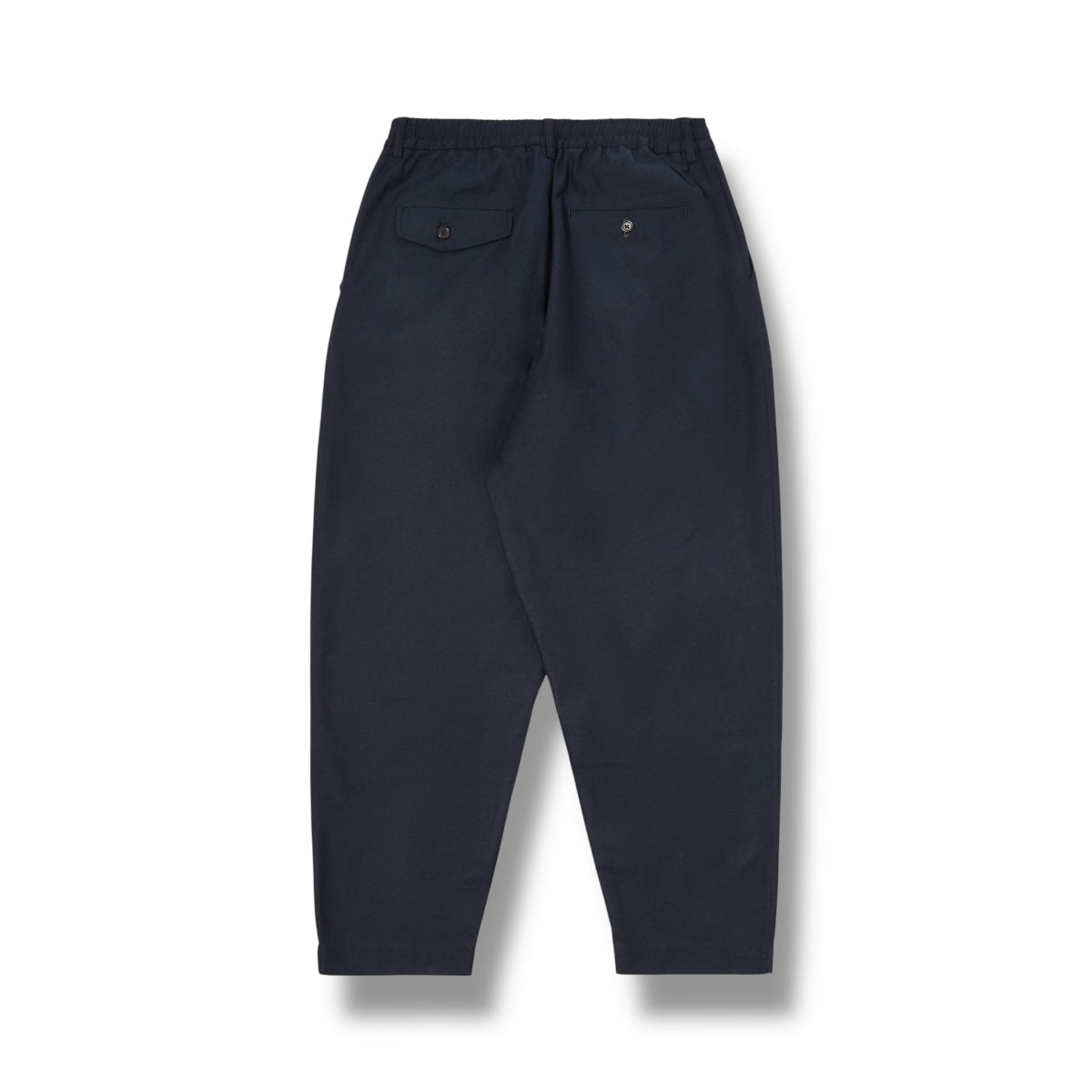 Universal Works Pleated Track Pant Lucca Suiting navy