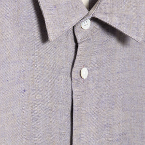 Delikatessen Feel Good Shirt D715/IT60 Structured Linen lilac