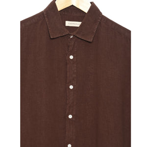 Carpasus Shirt Linen Nuve brown