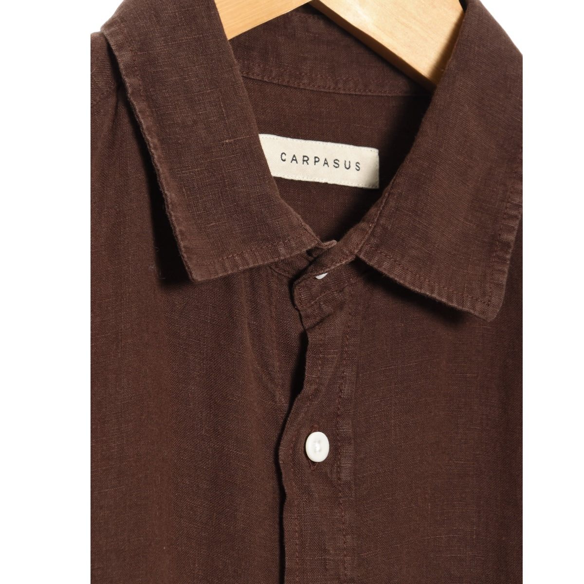 Carpasus Shirt Linen Nuve brown