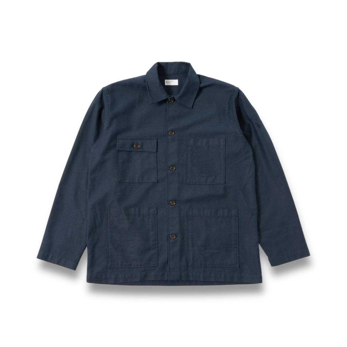 Universal Works Dockside Jacket 32573 Slub Sateen navy