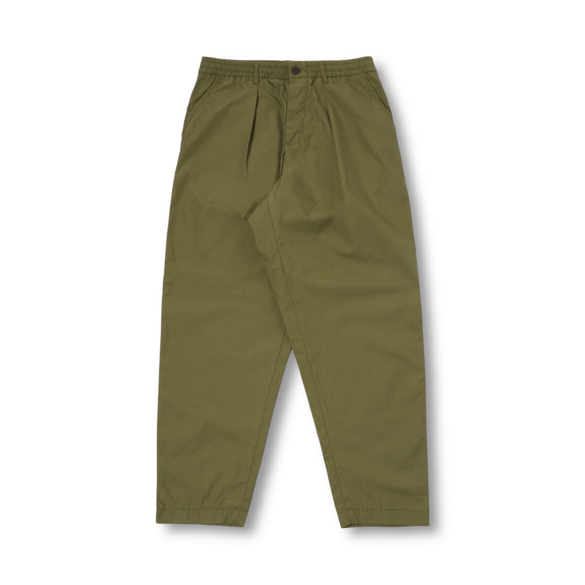 Universal Works Pleated Track Pant 32200 Recycled Polytech olive