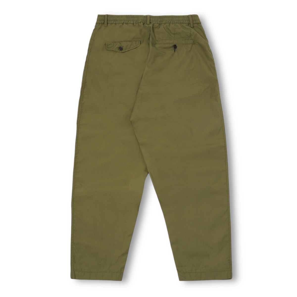 Universal Works Pleated Track Pant 32200 Recycled Polytech olive