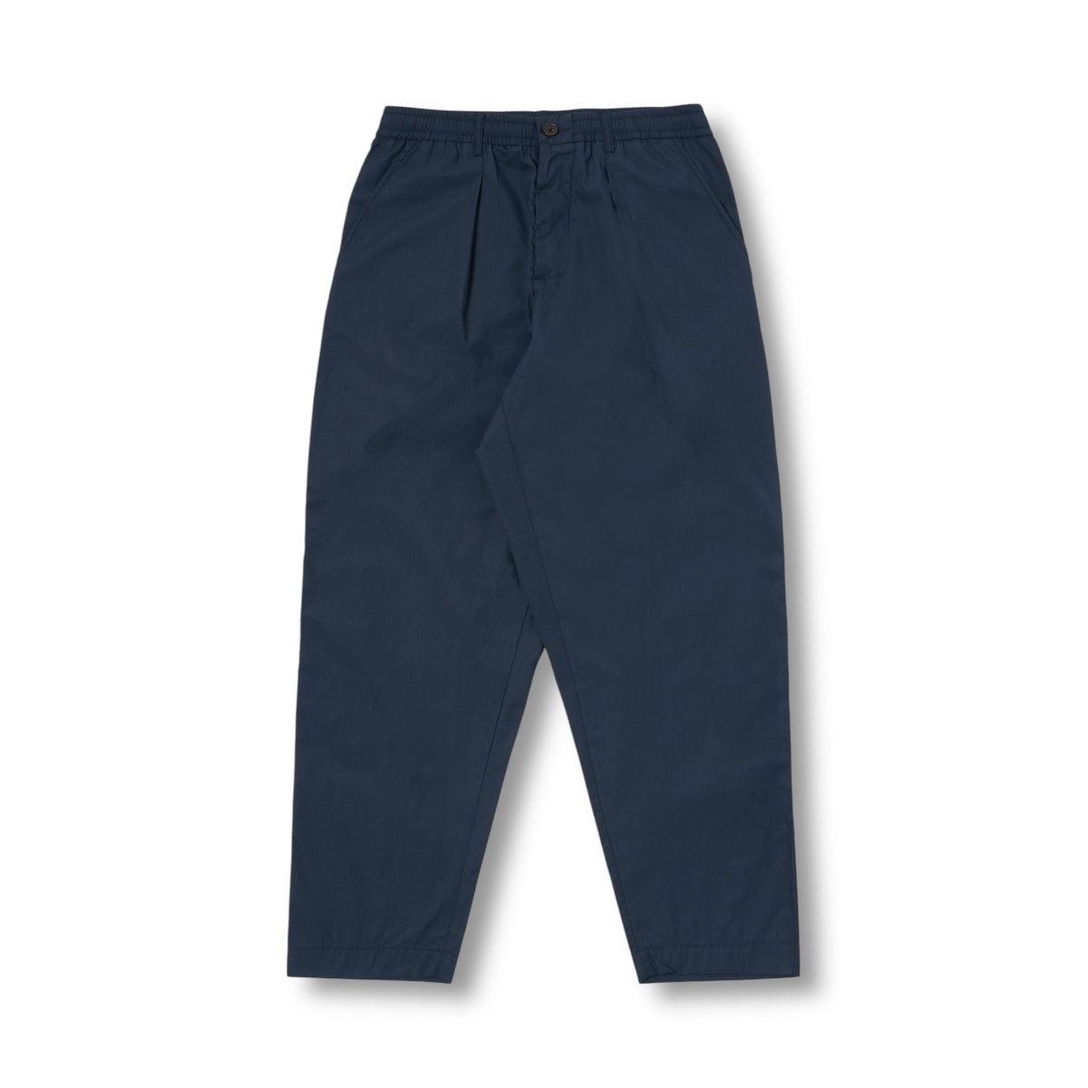 Universal Works Pleated Track Pant 32200 Recycled Polytech navy