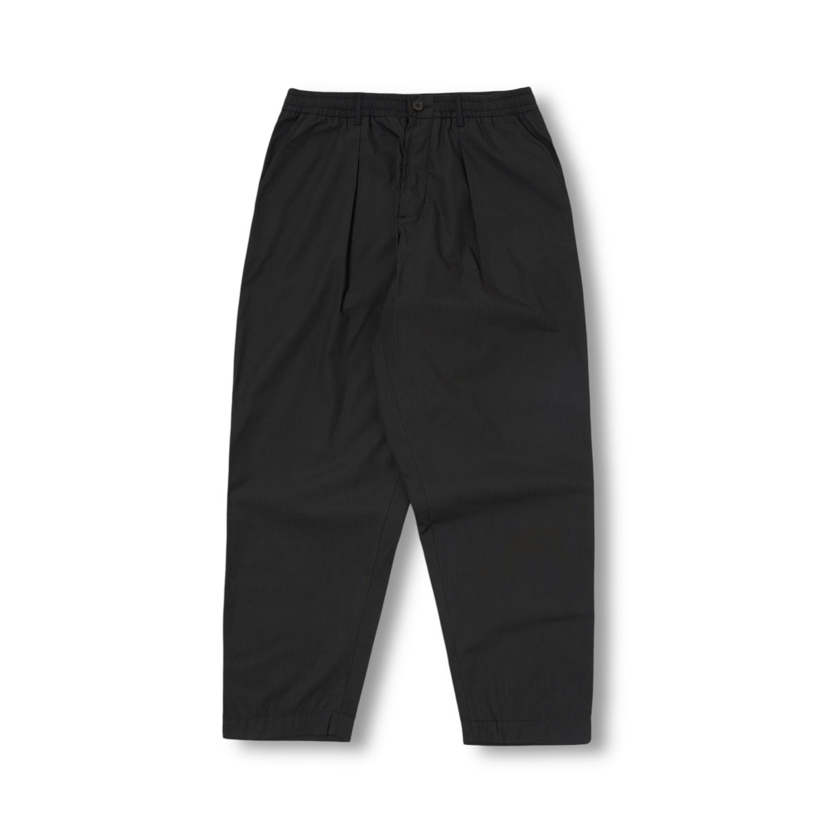 Universal Works Pleated Track Pant 32200 Recycled Polytech black