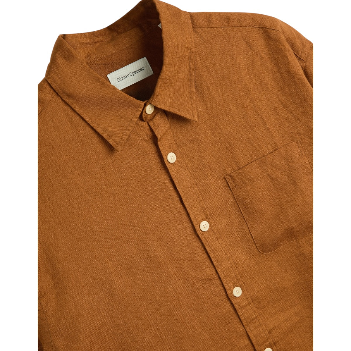 Oliver Spencer New York Special Shirt bridford orange