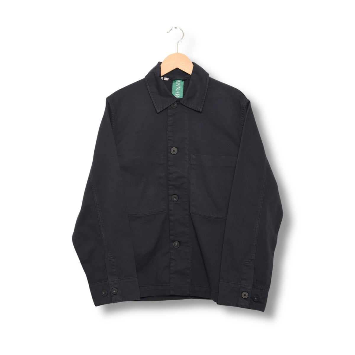 Annarr Anrharki Dyed Overshirt phantom