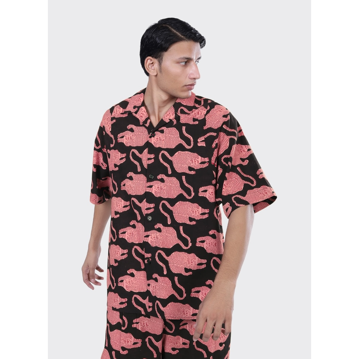 Kardo Yusuke block print BP69 coral