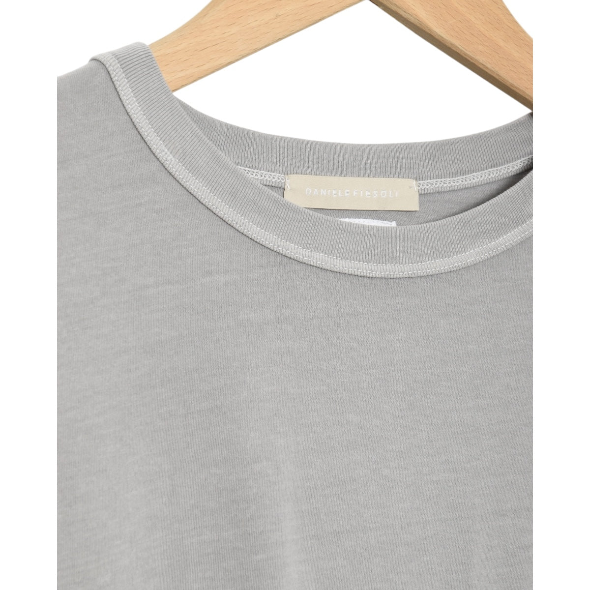 Daniele Fiesoli Upcycled Organic Cotton Tee DF0905/610 pearl grey