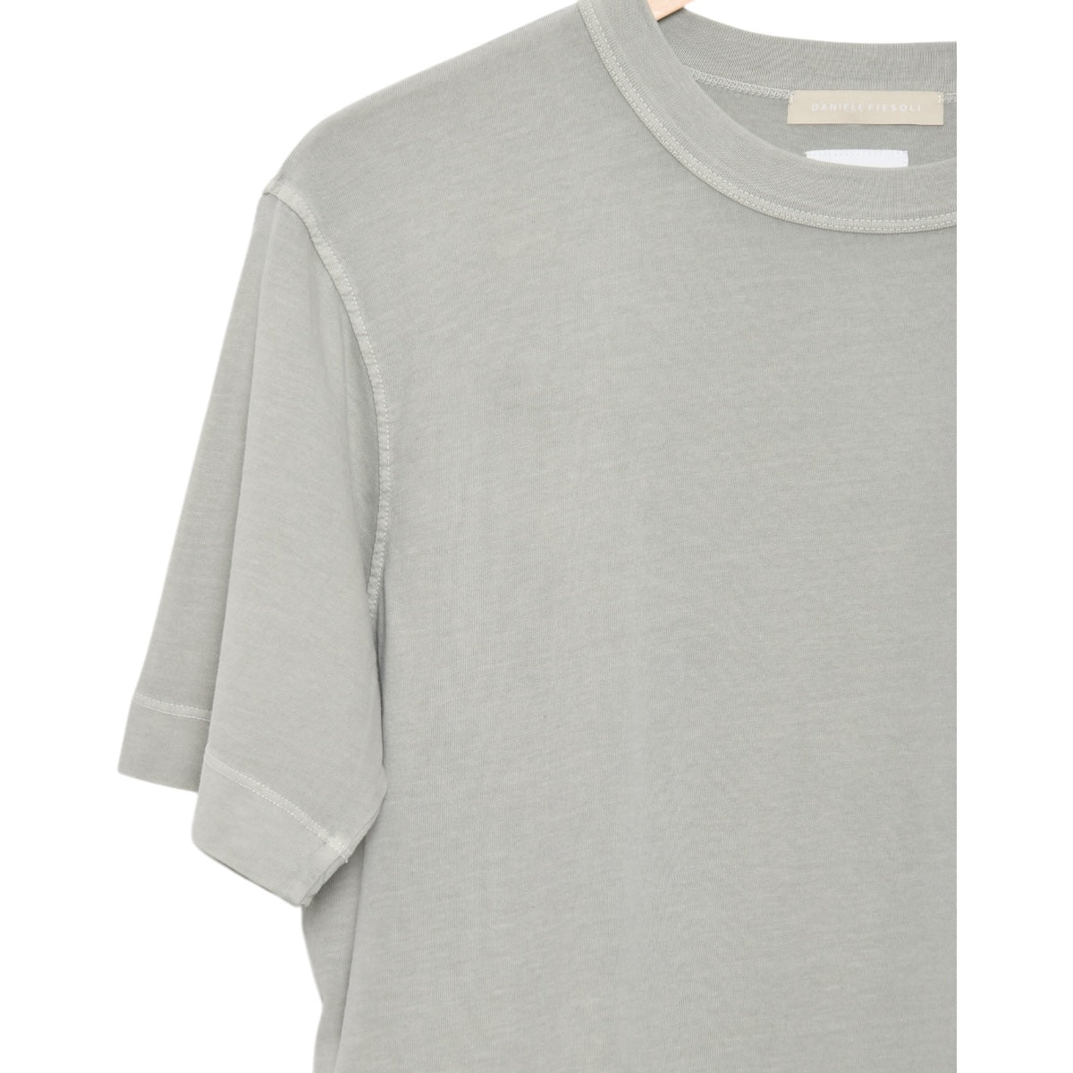 Daniele Fiesoli Upcycled Organic Cotton Tee DF0905/628 salvia