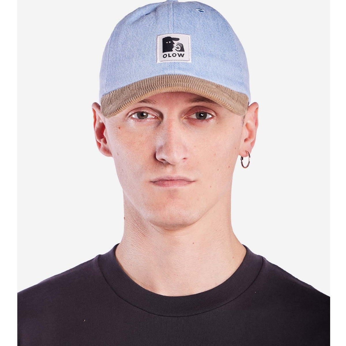 Olow Six Pannel Cap Stanton denim clair