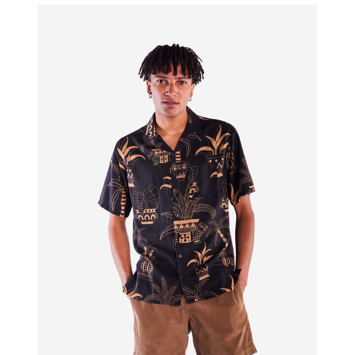 Olow Aloha Shirt Ceramic Pots
