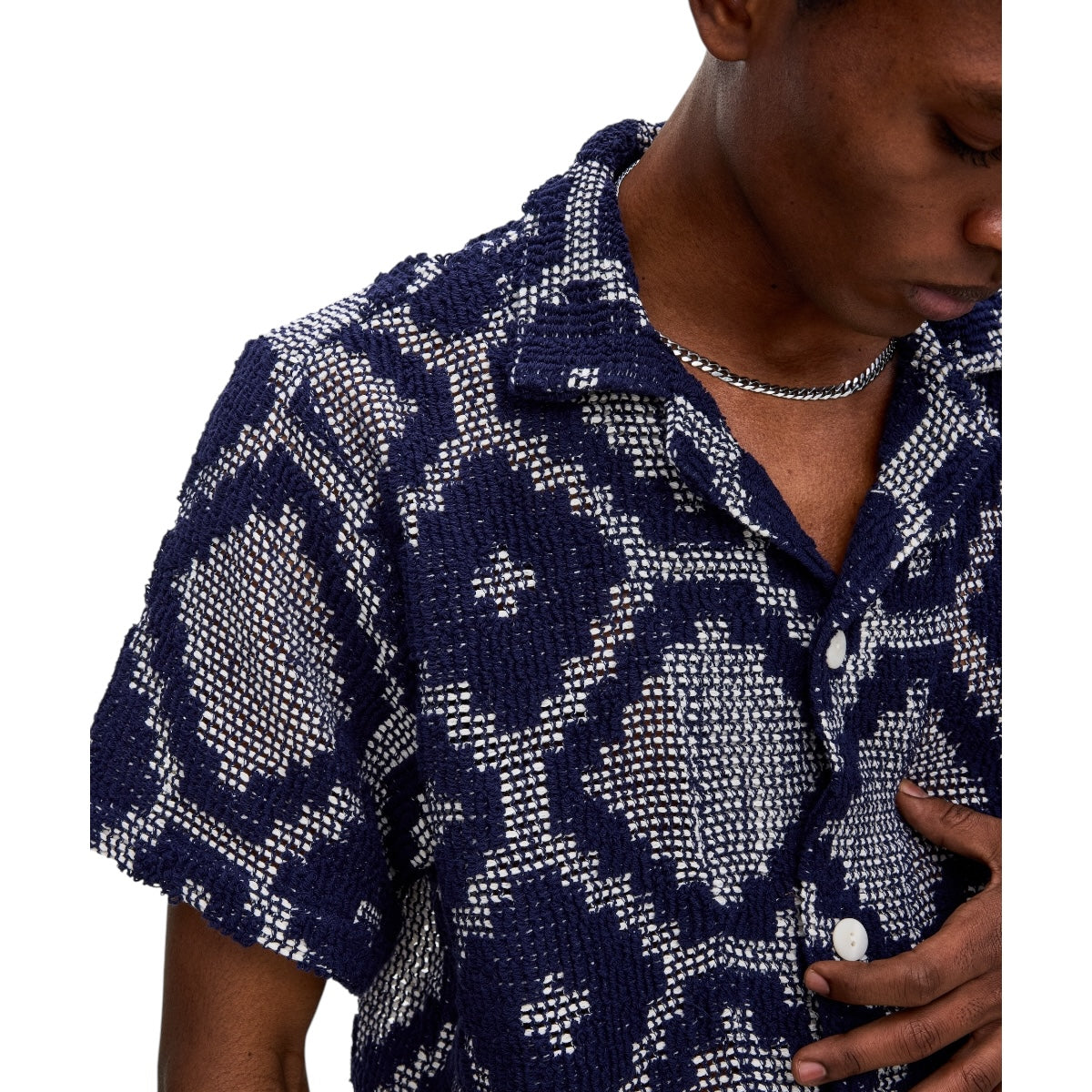 OAS Cuba Crochet Shirt trastevere