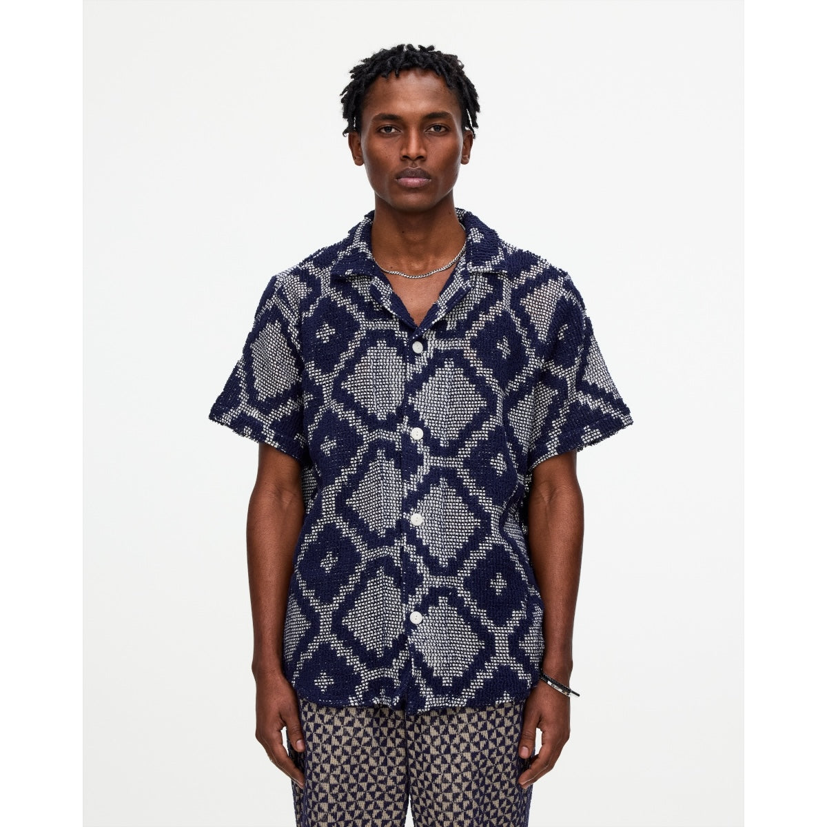 OAS Cuba Crochet Shirt trastevere