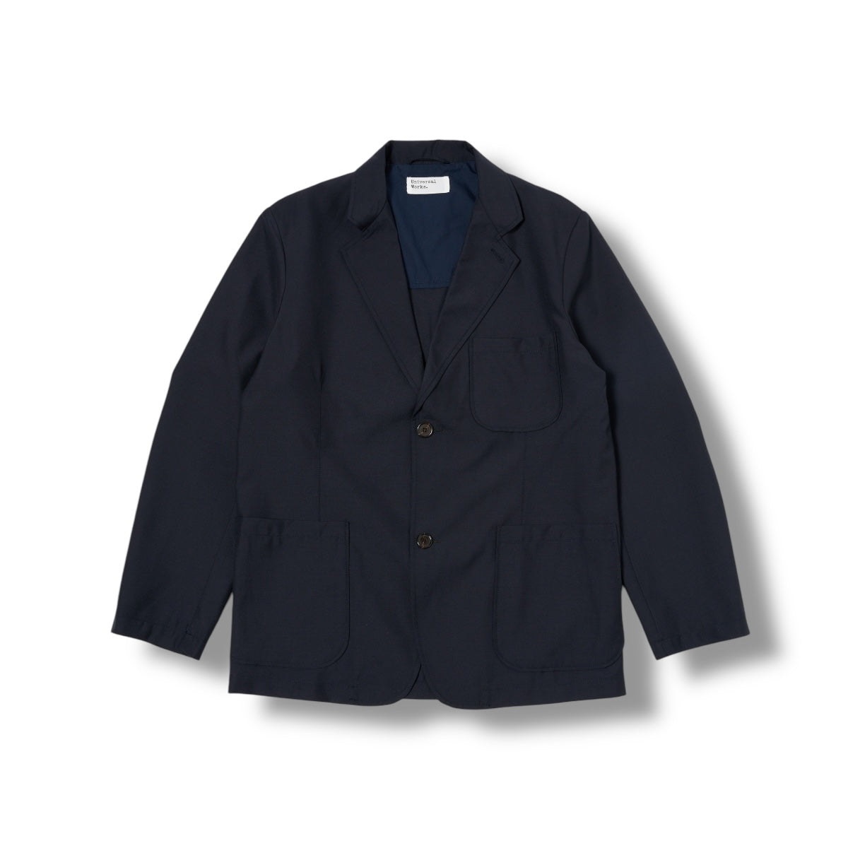 Universal Works Two Button Jacket 32511 Tropical Suiting navy