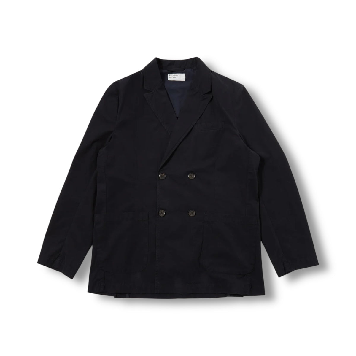 Universal Works Manor Jacket 32516 Summer Canvas navy