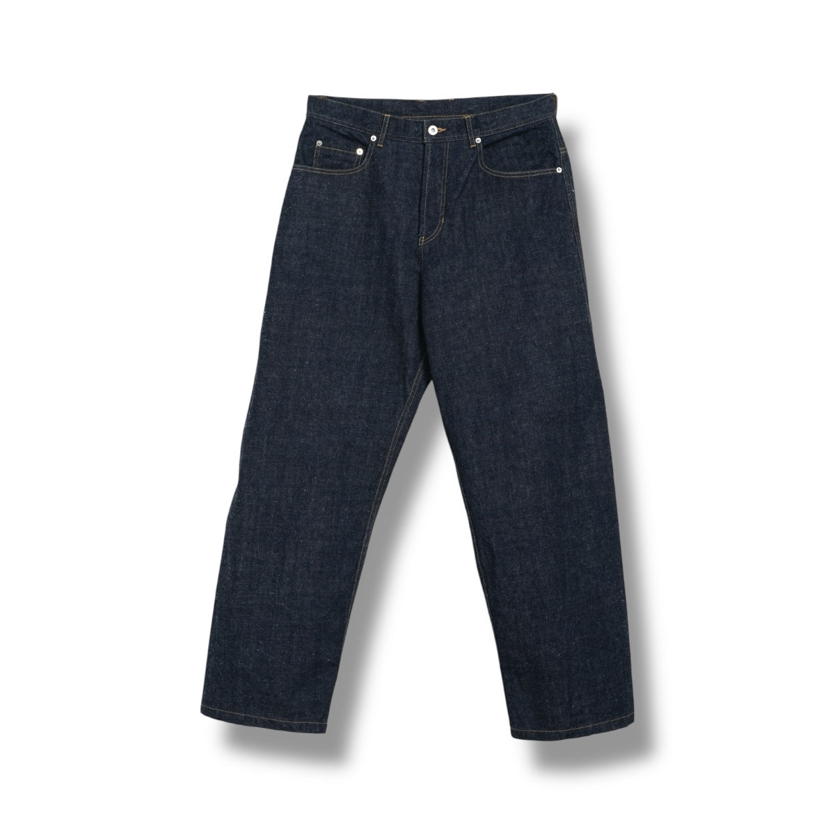 Hansen Robby 100-12-20 Neppy Denim Wide Cut Jeans indigo