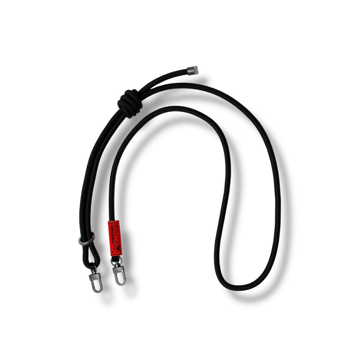 Topologie Wares Straps 8.0mm Rope Strap Black Solid