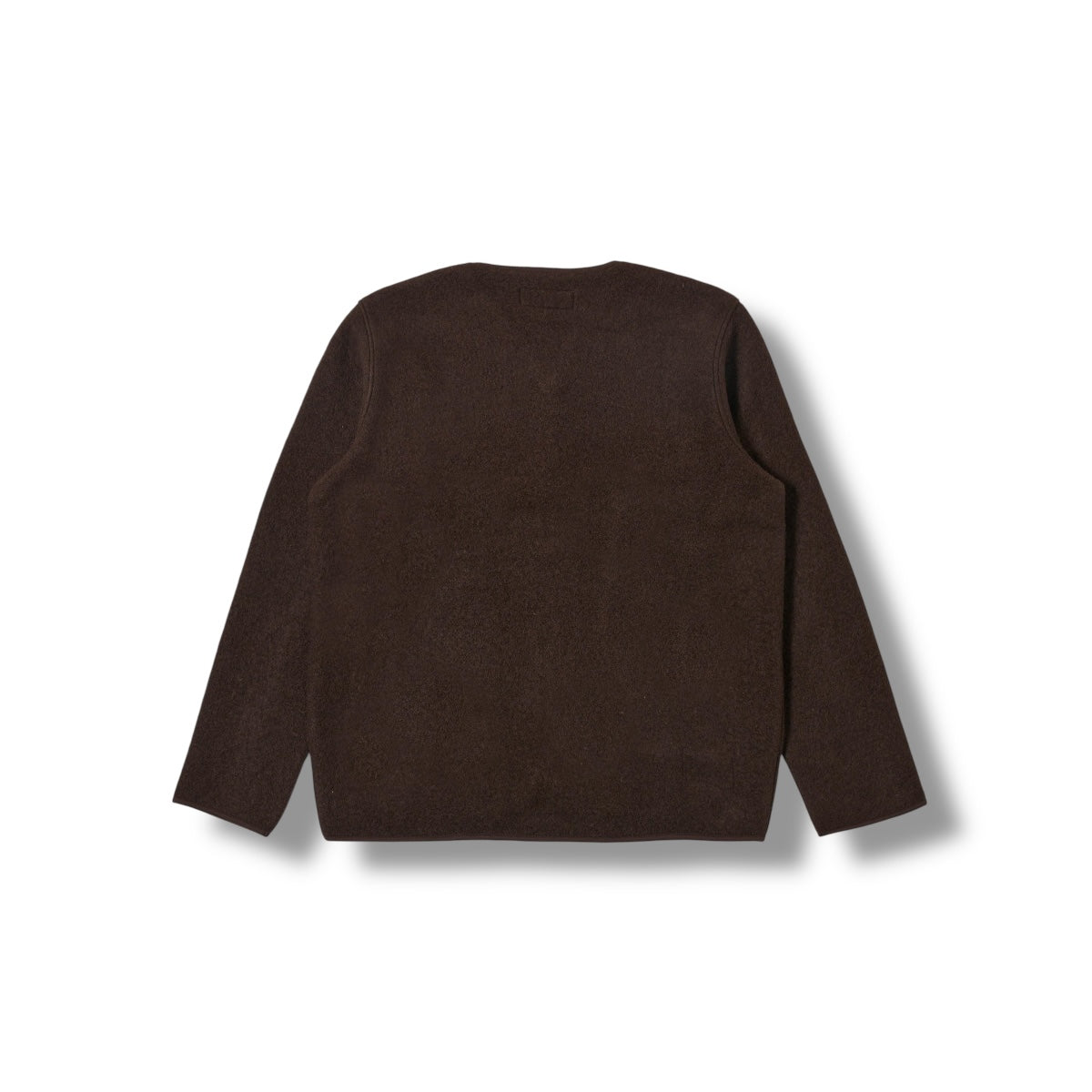 Universal Works Zip Liner Jacket Wool Fleece brown