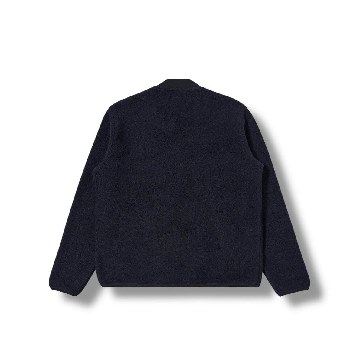 Universal Works Zip Bomber Wool Fleece navy