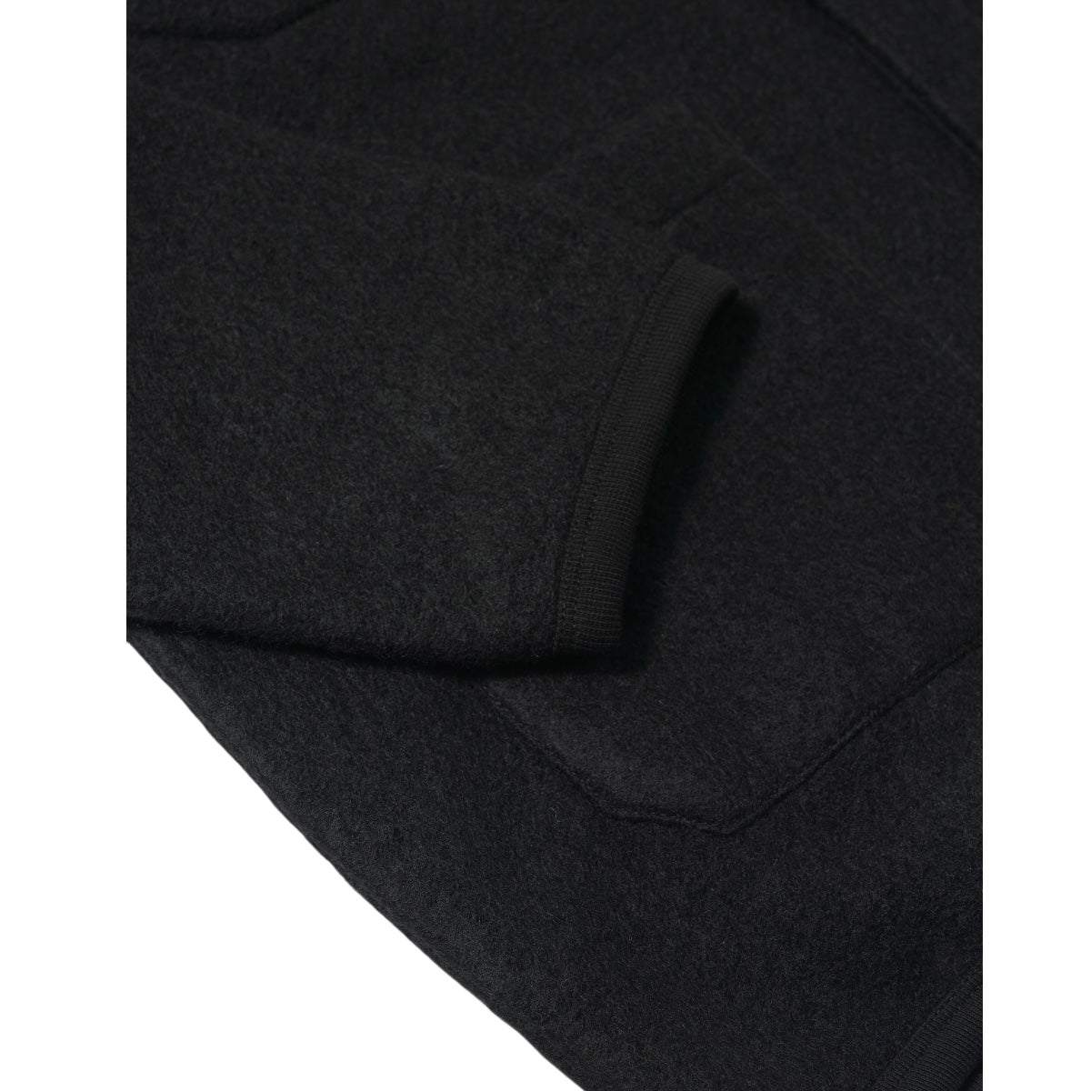 Universal Works Cardigan Wool Fleece black