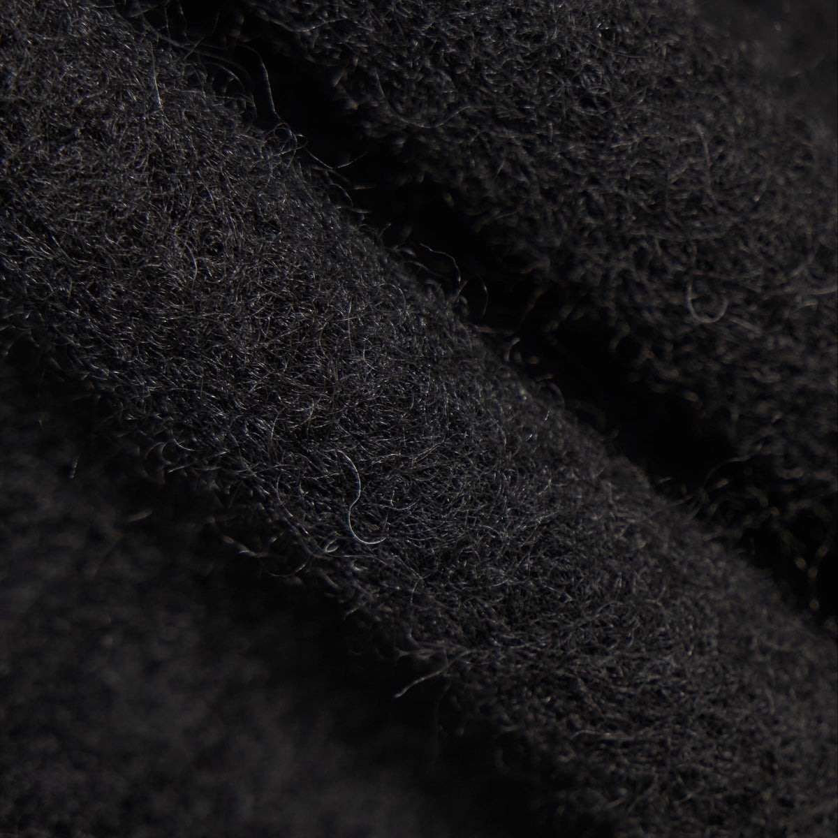 Universal Works Zip Waistcoat Wool Fleece black