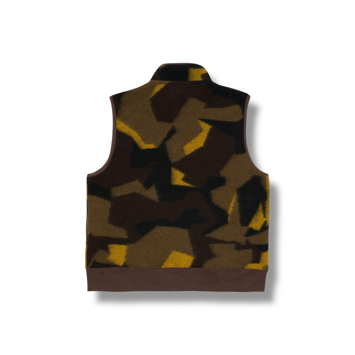 Universal Works Climbing Gilet Swede Camp Fleece camo