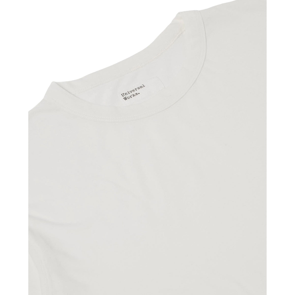 Universal Works Core Tee Single Jersey ecru