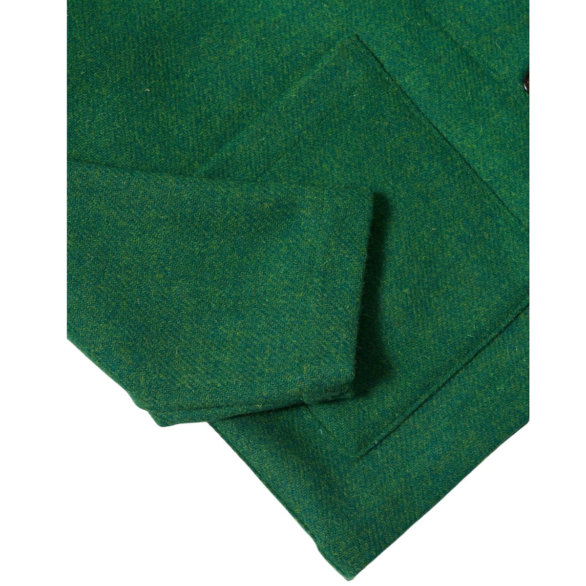 Universal Works Easy Jacket Harris Tweed green