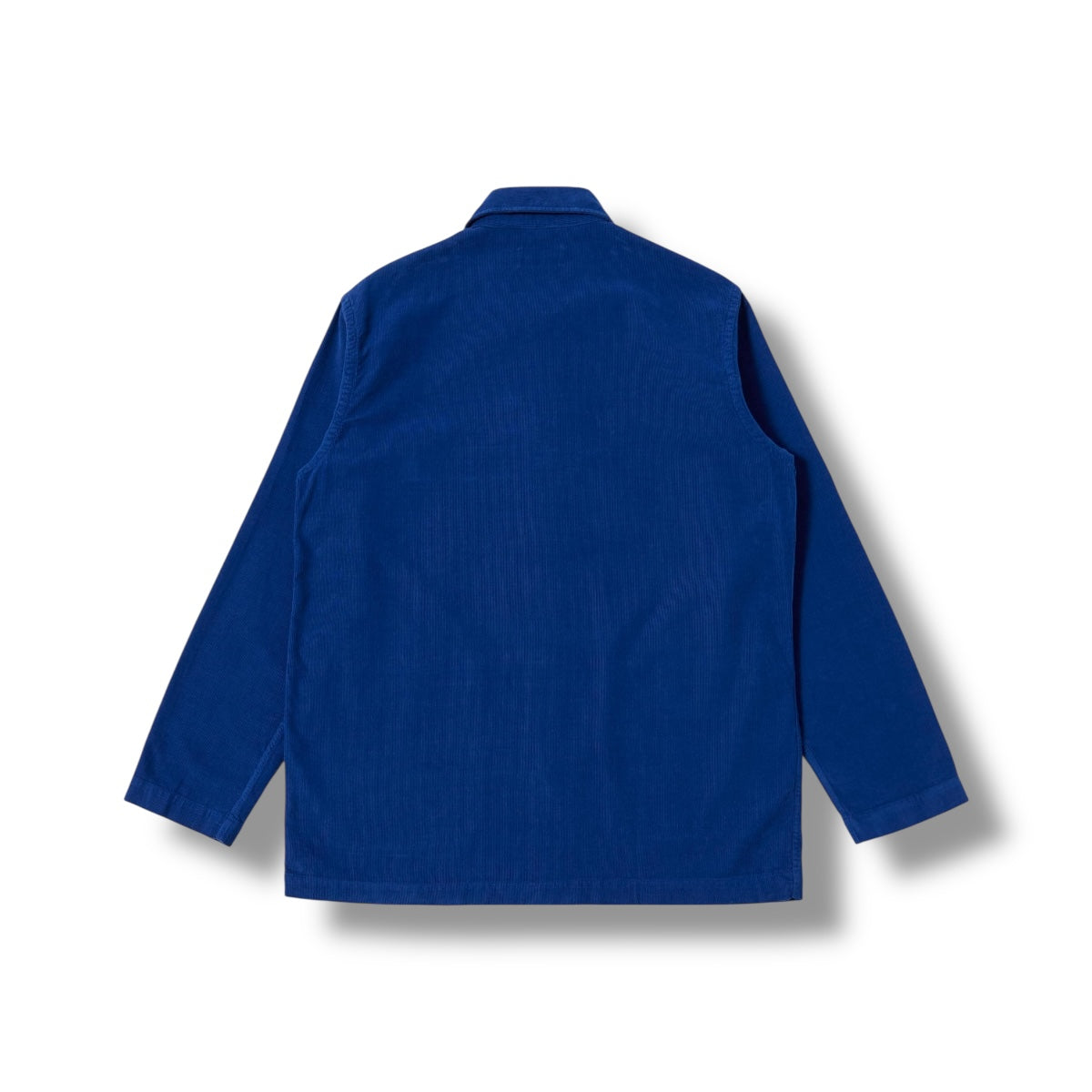 Universal Works Bakers Overshirt Fine Organic Cord work blue