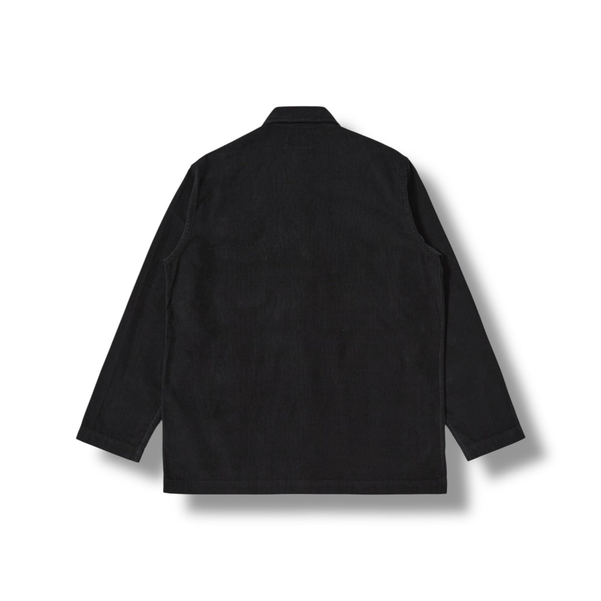 Universal Works Bakers Overshirt Fine Organic Cord black