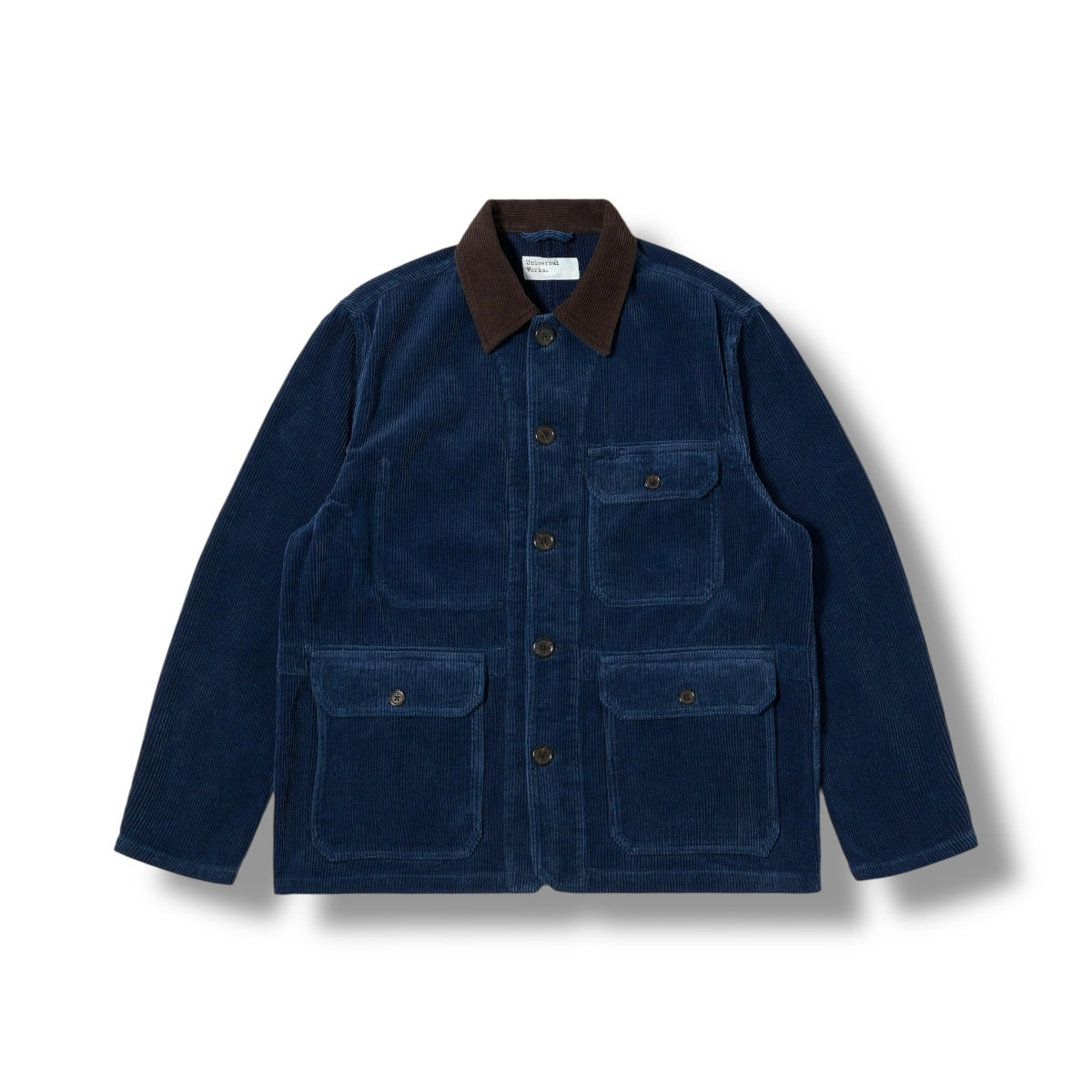 Universal Works Utility Jacket Recycled Indigo Cord indigo