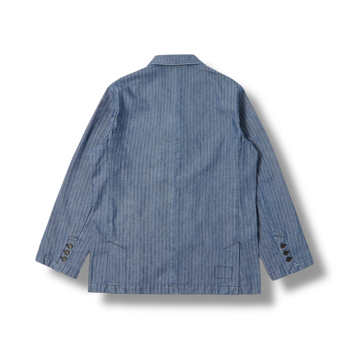 Universal Works Manor Jacket Denim Herringbone indigo