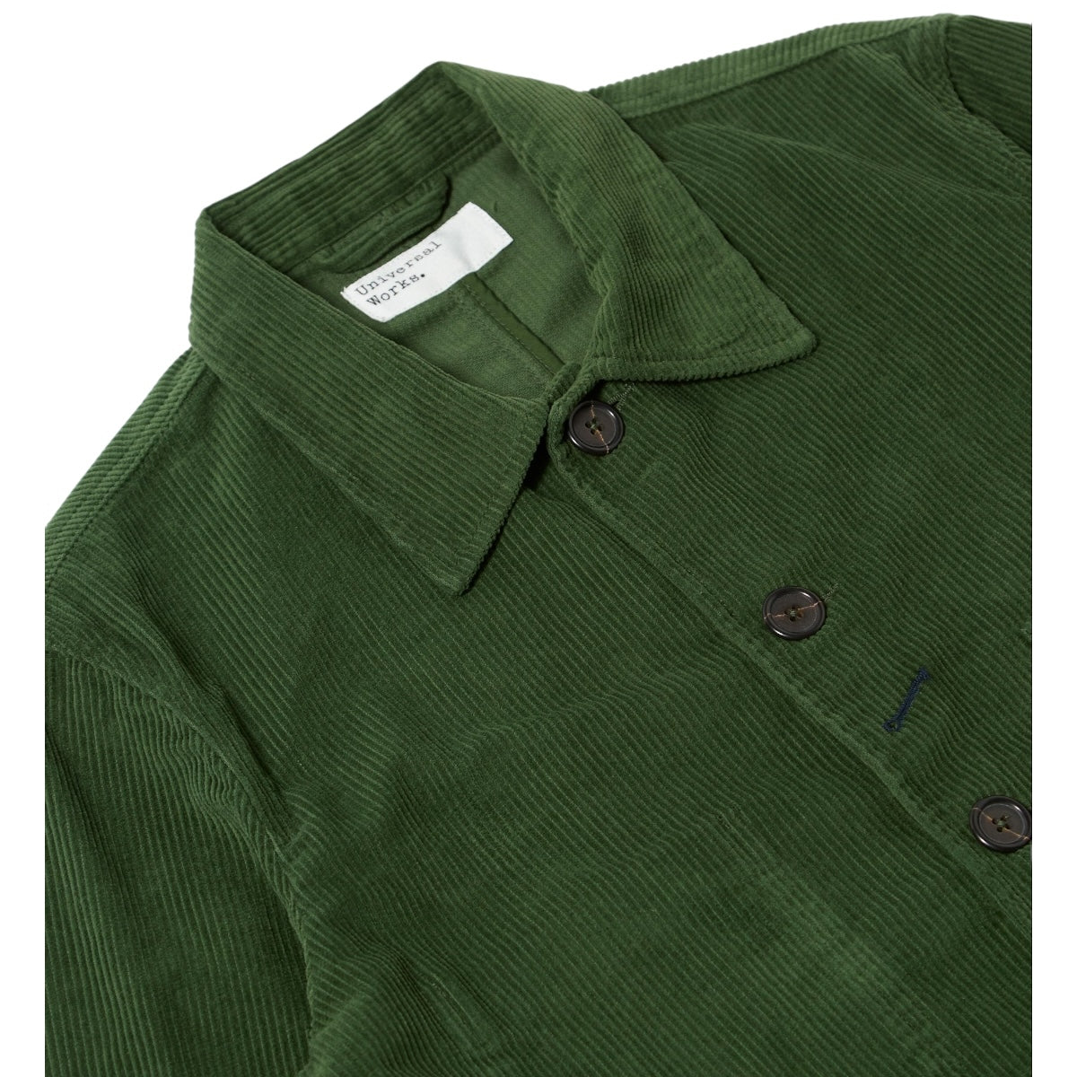 Universal Works Bakers C Jacket Cord green