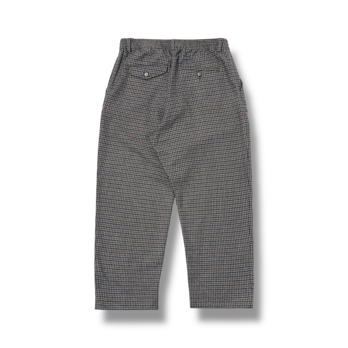 Universal Works Oxford Pant Houndstooth Wool Mix charcoal