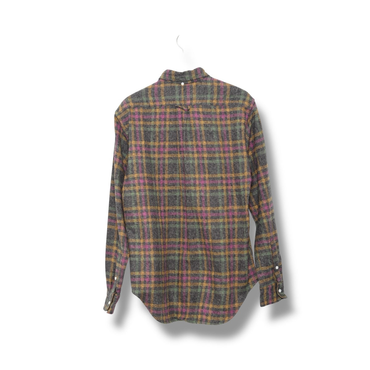Gitman Brothers Vintage VS19 grey plaid multi flannel