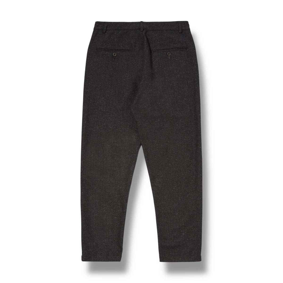 Universal Works Military Chino Salt N Pepper Tweed black