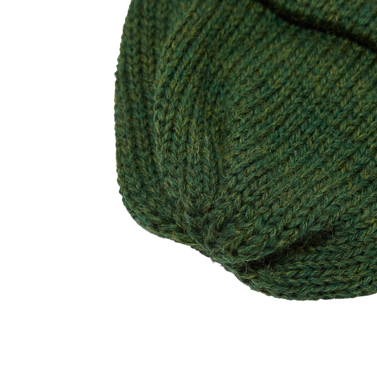 Universal Works Short Watch Cap British Wool green